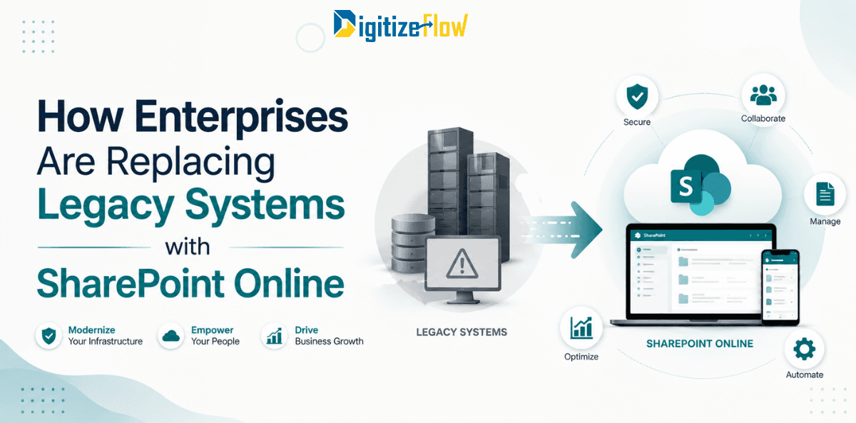 How Enterprises Are Replacing Legacy Systems with SharePoint Online