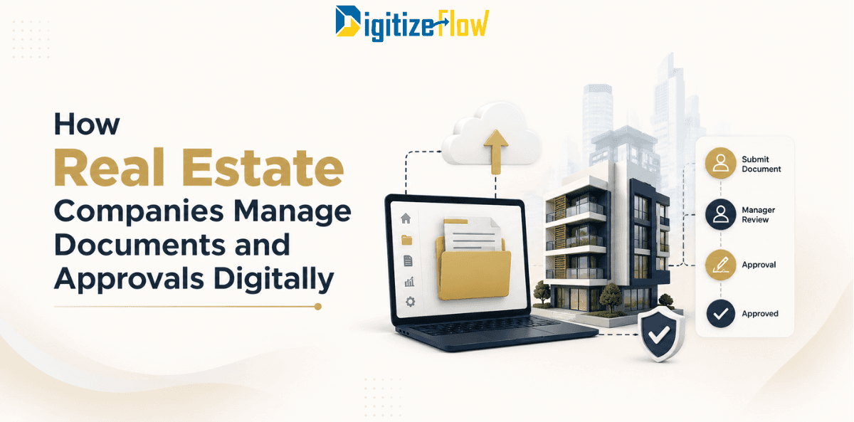 How Real Estate Companies Manage Documents and Approvals Digitally
